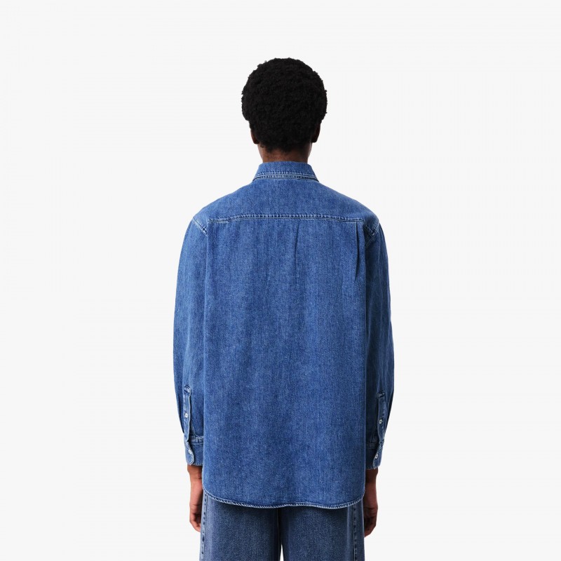 Lacoste Oversized Denim W - CF0036 113 | Fuxia, Urban Tribes United