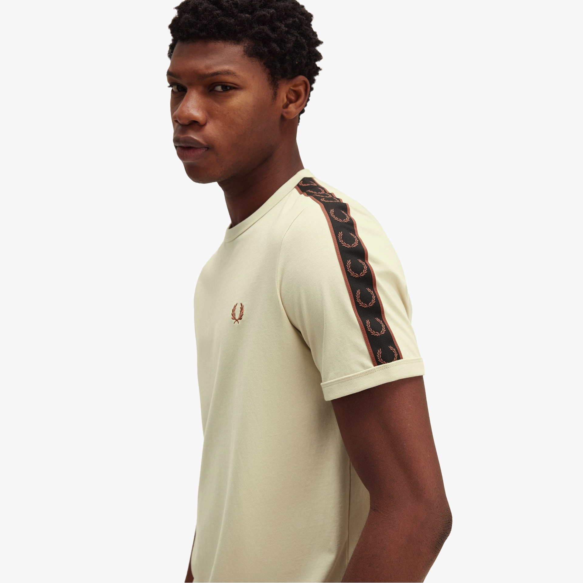 Fred Perry Contrast Tape Ringer