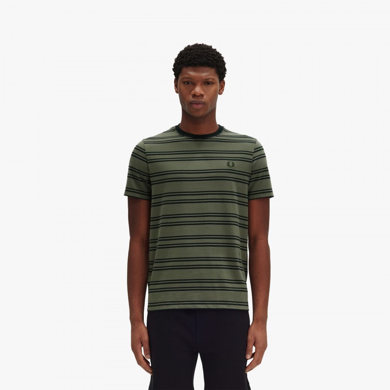 Fred Perry Contrast Tape Ringer - M8566 W49 - Fuxia, Urban Tribes United