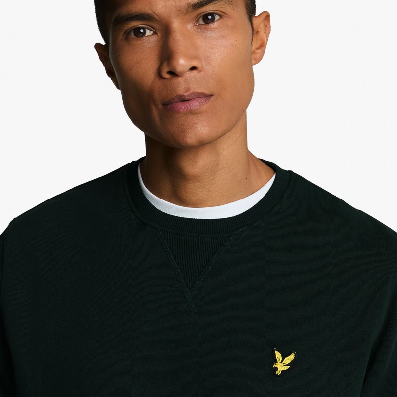 Lyle & Scott Crew Neck - ML424VOG W486 | Fuxia, Urban Tribes United