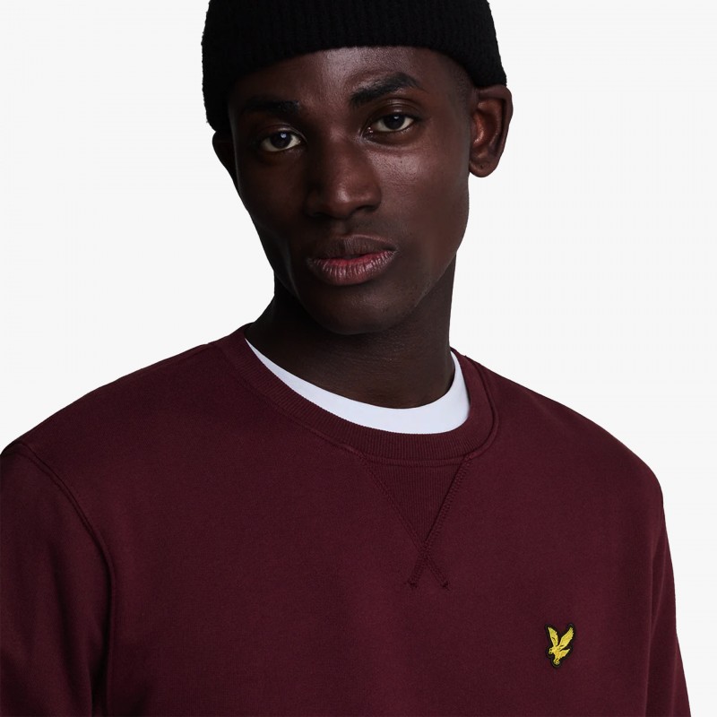 Lyle & Scott Crew Neck - ML424VOG Z562 | Fuxia, Urban Tribes United