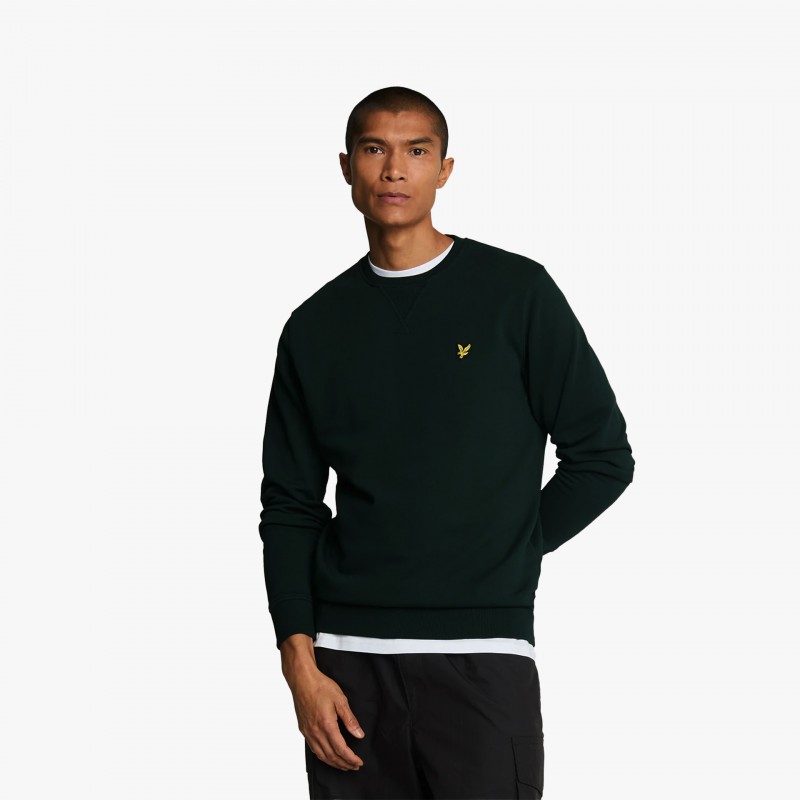 Lyle & Scott Crew Neck - ML424VOG W486 | Fuxia, Urban Tribes United