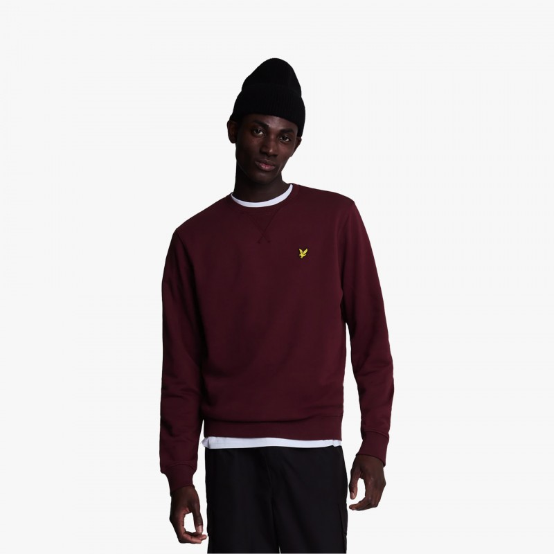 Lyle & Scott Crew Neck - ML424VOG Z562 | Fuxia, Urban Tribes United