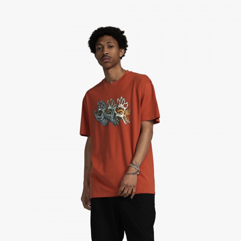 Santa Cruz Evolved Hand Front - SCA TEE 11592 - Fuxia, Urban Tribes United