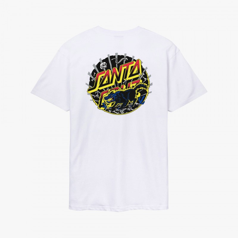 Santa Cruz Kendall Wolf Dot - SCA TEE 11646 - Fuxia, Urban Tribes United