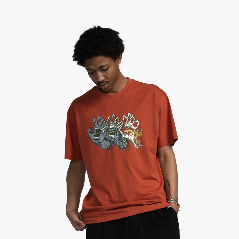 Santa Cruz Evolved Hand Front - SCA TEE 11592 - Fuxia, Urban Tribes United