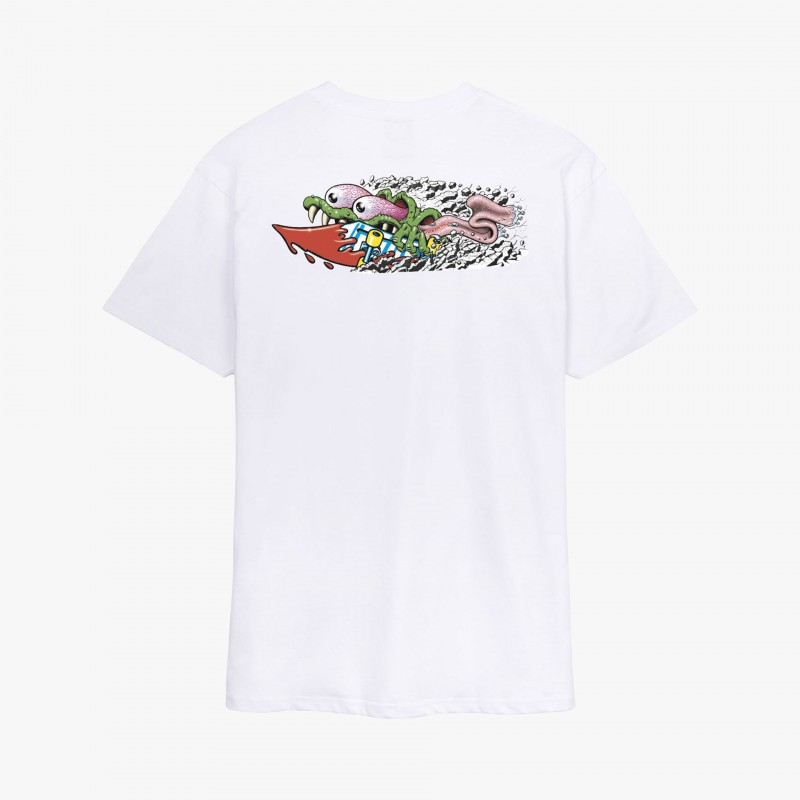 Santa Cruz Meek Concrete Slasher - SCA TEE 11664 - Fuxia, Urban Tribes United
