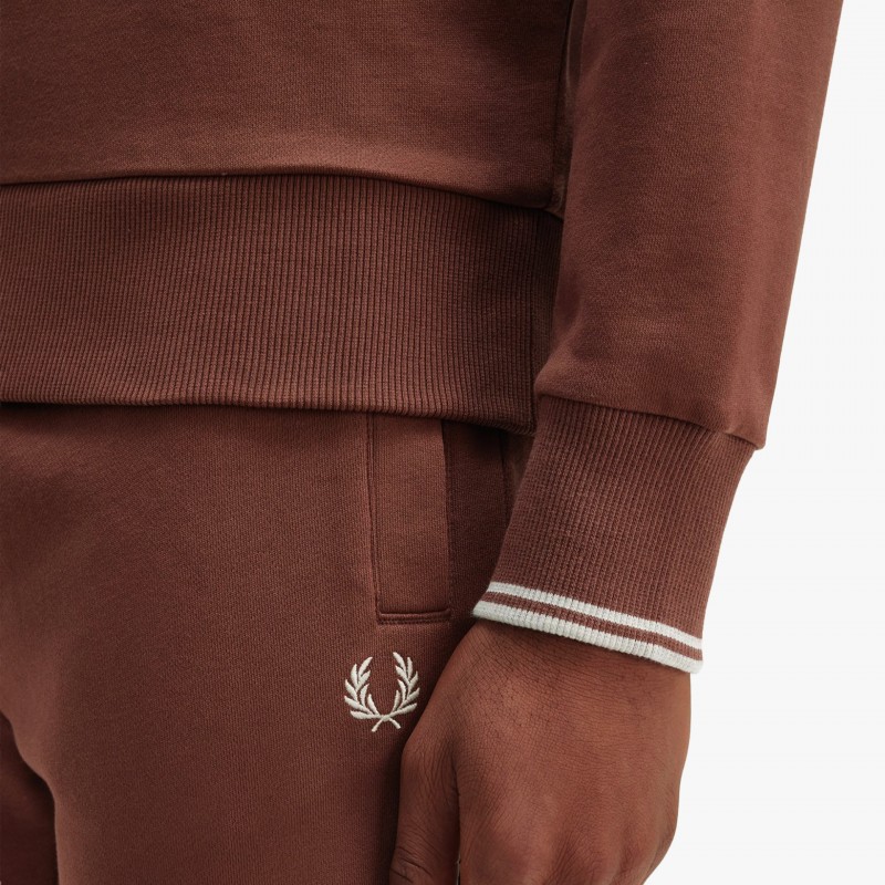 Fred Perry Half Zip - M3574 W52 | Fuxia, Urban Tribes United