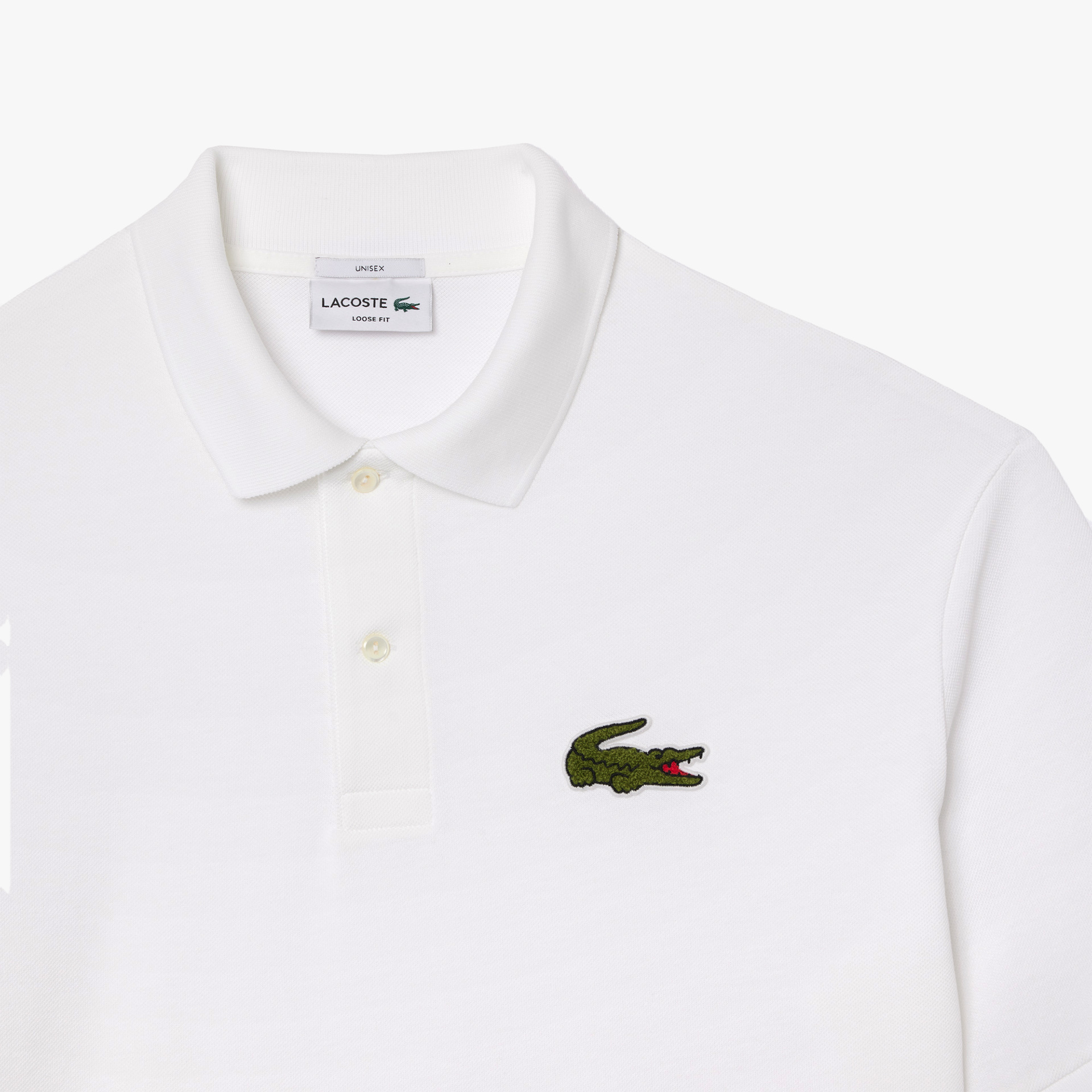 Lacoste Ribbed Collar