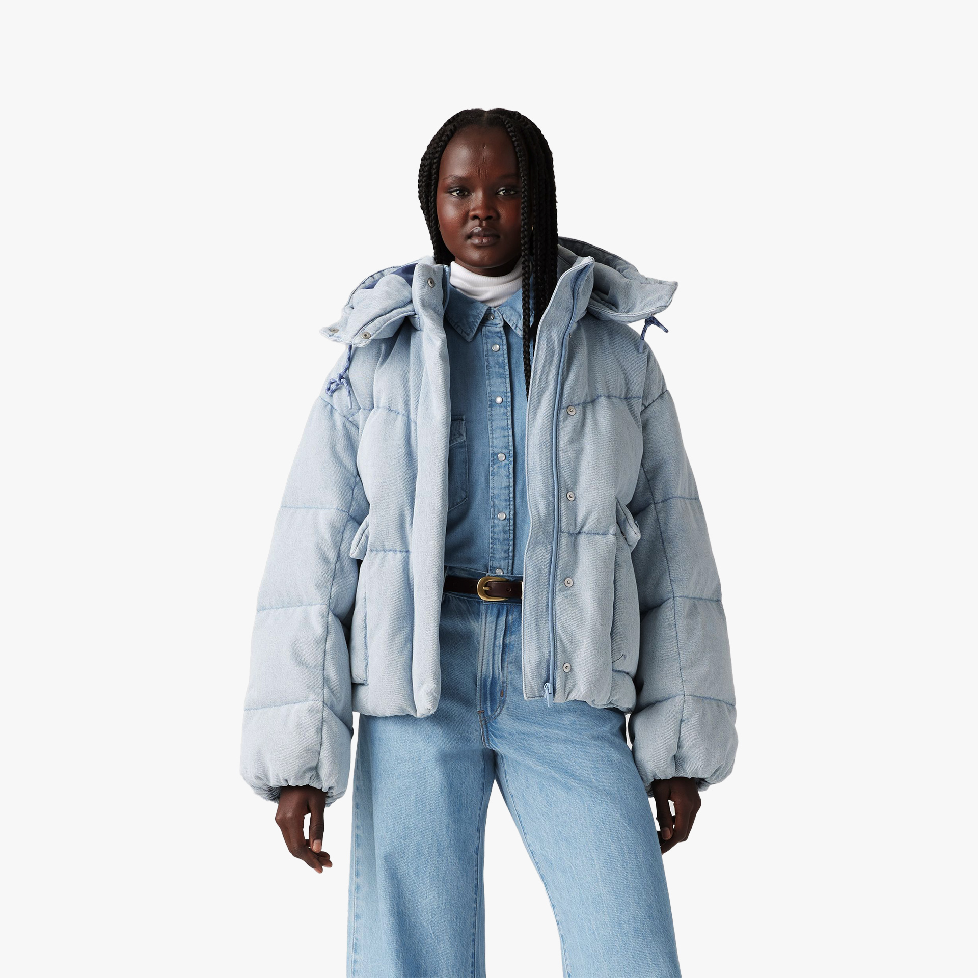 Levis Western Bubble Shorty