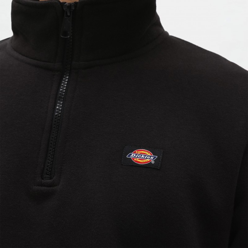 Dickies Oakport Quarter Zip - DK0A4XD4 BLK | Fuxia, Urban Tribes United