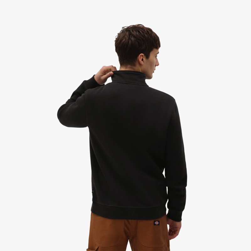 Dickies Oakport Quarter Zip - DK0A4XD4 BLK | Fuxia, Urban Tribes United