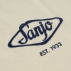 Sanjo Flocked Logo