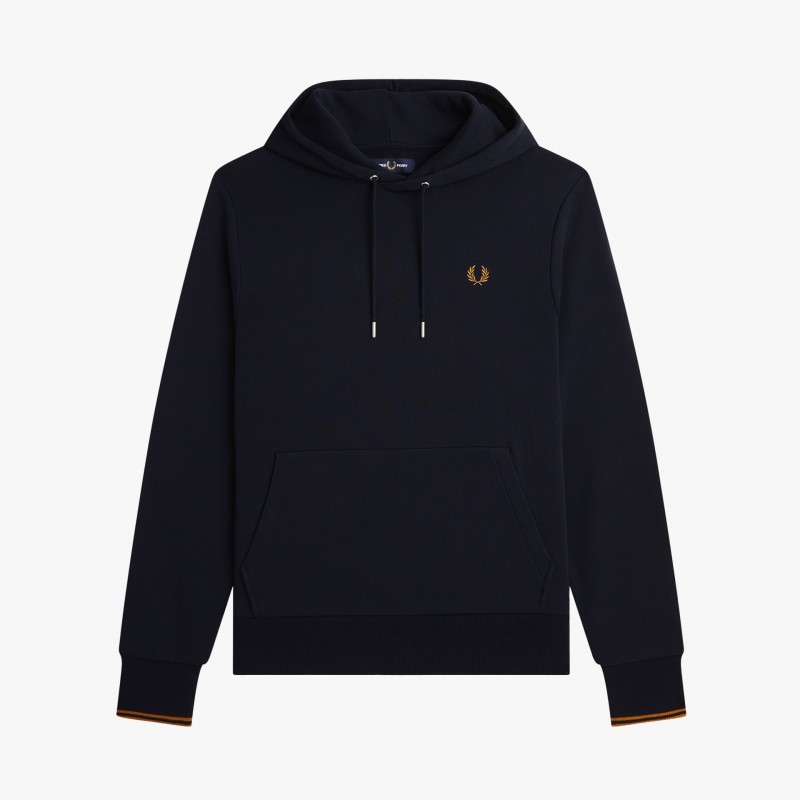 Fred Perry Tipped Hooded - M2643 R63 | Fuxia, Urban Tribes United