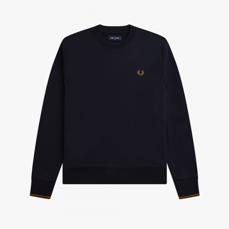 Fred Perry Crew Neck - M7535 R63 | Fuxia, Urban Tribes United