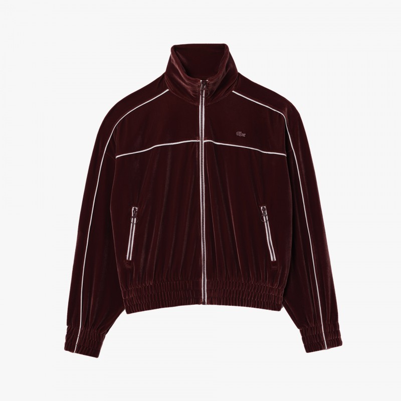 Lacoste velour tracksuit on sale