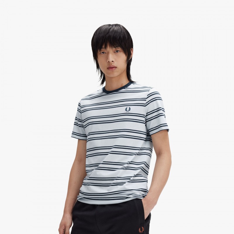 Fred Perry Contrast Tape Ringer - M8566 W72 | Fuxia, Urban Tribes United