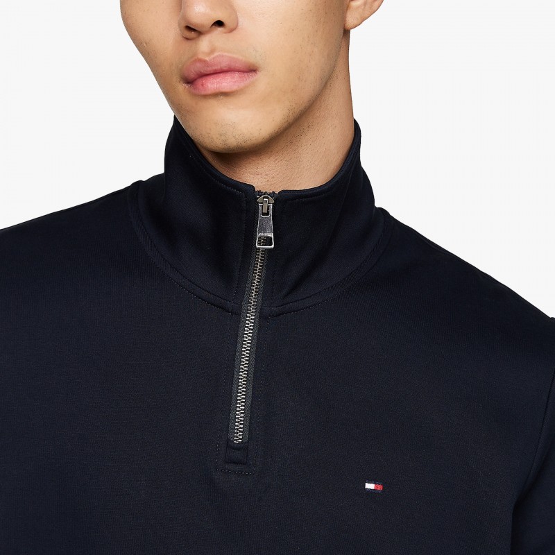 Tommy Hilfiger Essential Intechno 1/4 Zip - MW0MW36510 DW5 | Fuxia, Urban Tribes United