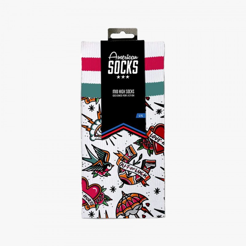 American Socks Love Hurts - AS245 | Fuxia, Urban Tribes United