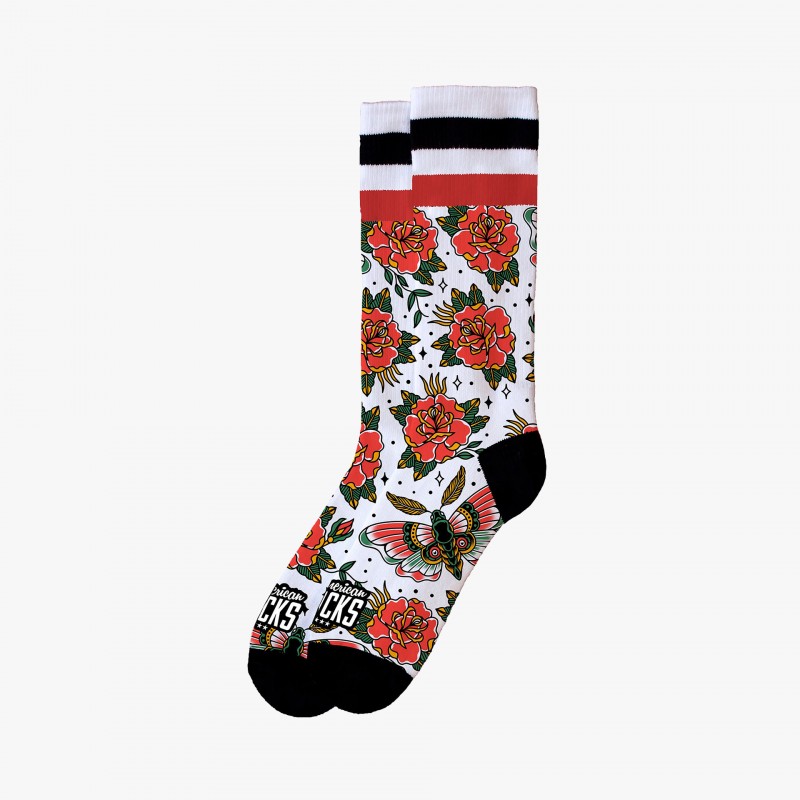 American Socks Moth - AS256 | Fuxia, Urban Tribes United