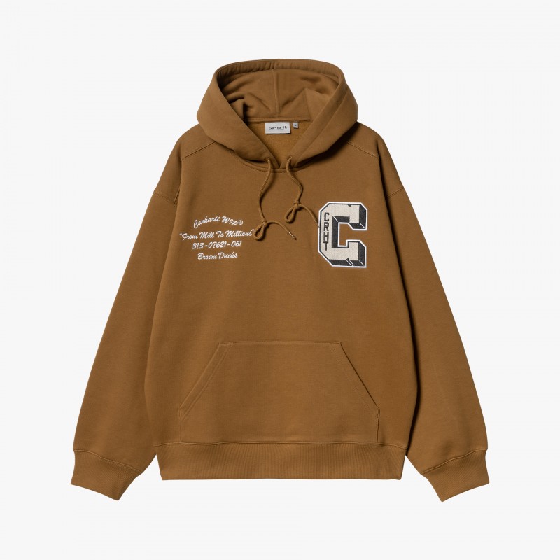 Carhartt WIP HoodedBrown Ducks - I033930 HZ XX | Fuxia, Urban Tribes United