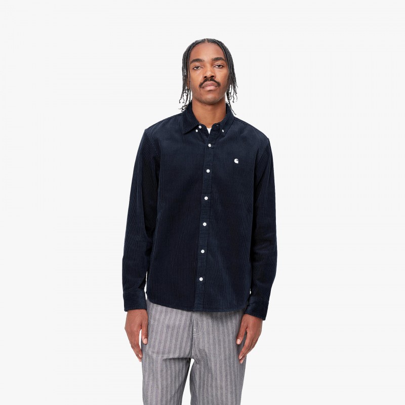 Carhartt WIP L/S Madison - I029958 0CO XX - Fuxia, Urban Tribes United