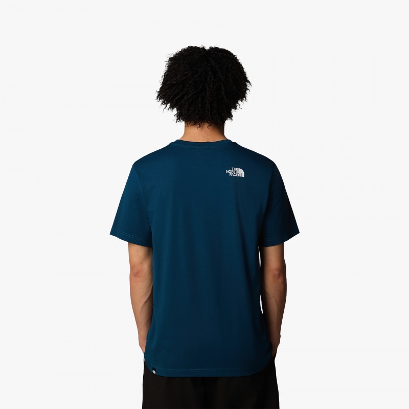 The North Face S/S Simple Dome - NF0A87NG1NO - Fuxia, Urban Tribes United