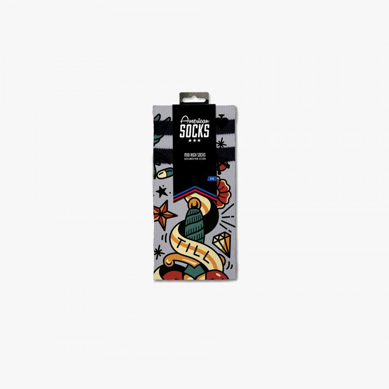American Socks Till Death Do Us Part - AS272 | Fuxia, Urban Tribes United
