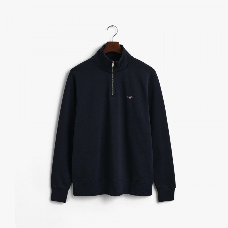 Gant Reg Shield Half Zip - 2008005 433 | Fuxia, Urban Tribes United
