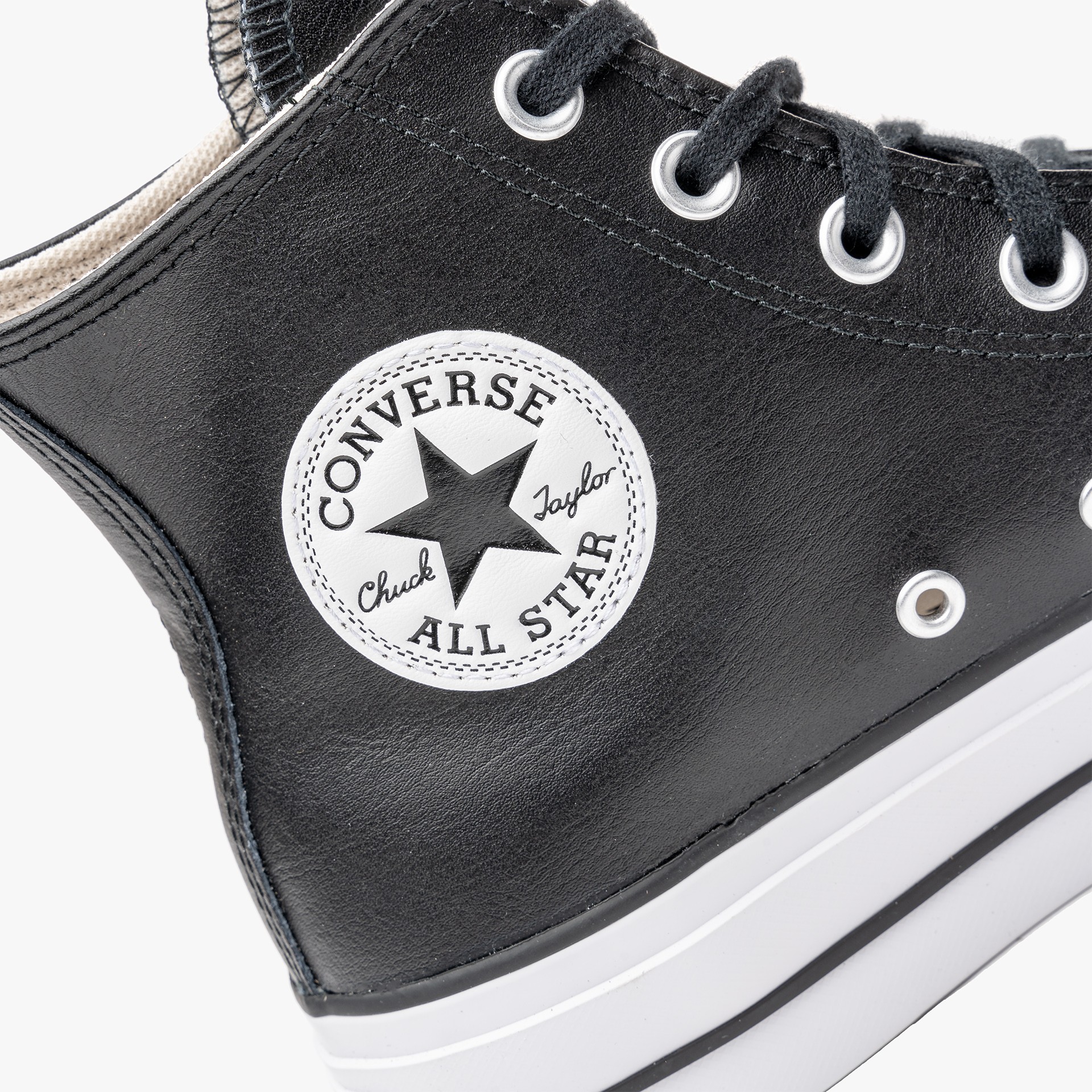 Converse All Star Chuck Taylor Leather Platform Hi