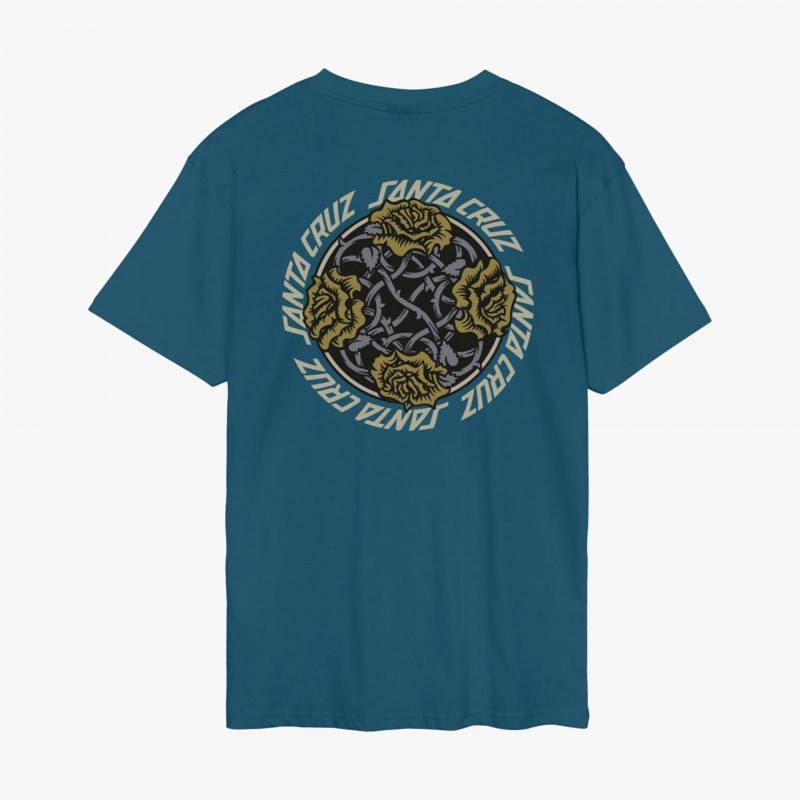 Santa Dressen Roses Solo - SCA TEE 11916 - Fuxia, Urban Tribes United