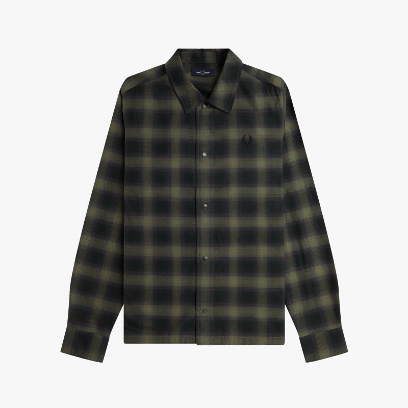 Fred Perry Blurred Tartan - M8718 X21 - Fuxia, Urban Tribes United