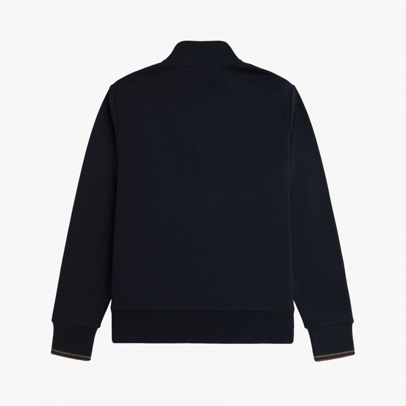Fred Perry Half Zip - M3574 W65 - Fuxia, Urban Tribes United