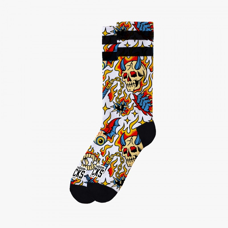 American Socks Wicked - AS418 | Fuxia, Urban Tribes United