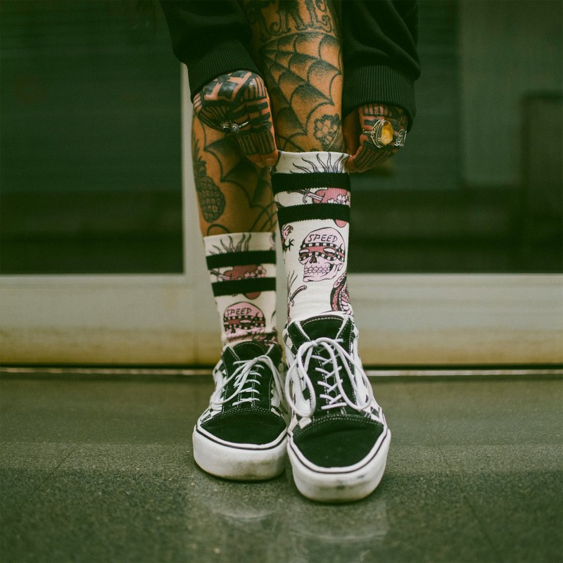 American Socks Nitro Fury - AS409 | Fuxia, Urban Tribes United