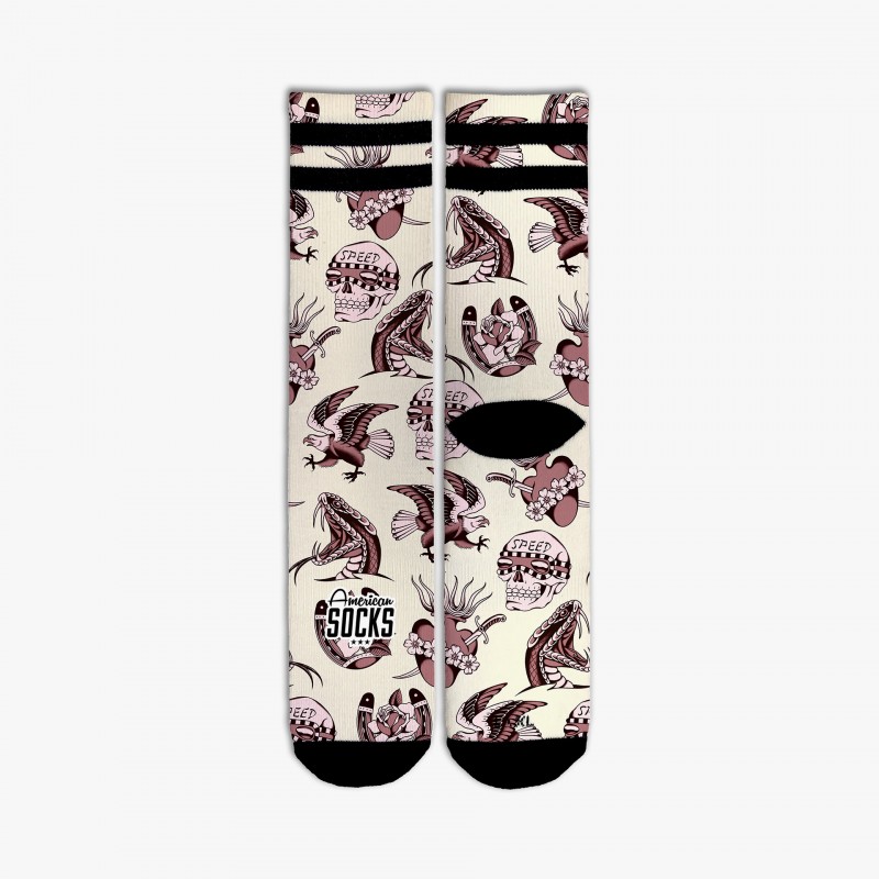 American Socks Nitro Fury - AS409 | Fuxia, Urban Tribes United