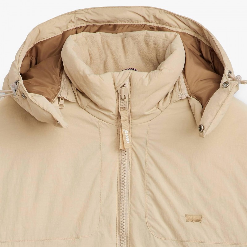 Levis Rockridge Short Puffer - A8557 0003 | Fuxia, Urban Tribes United