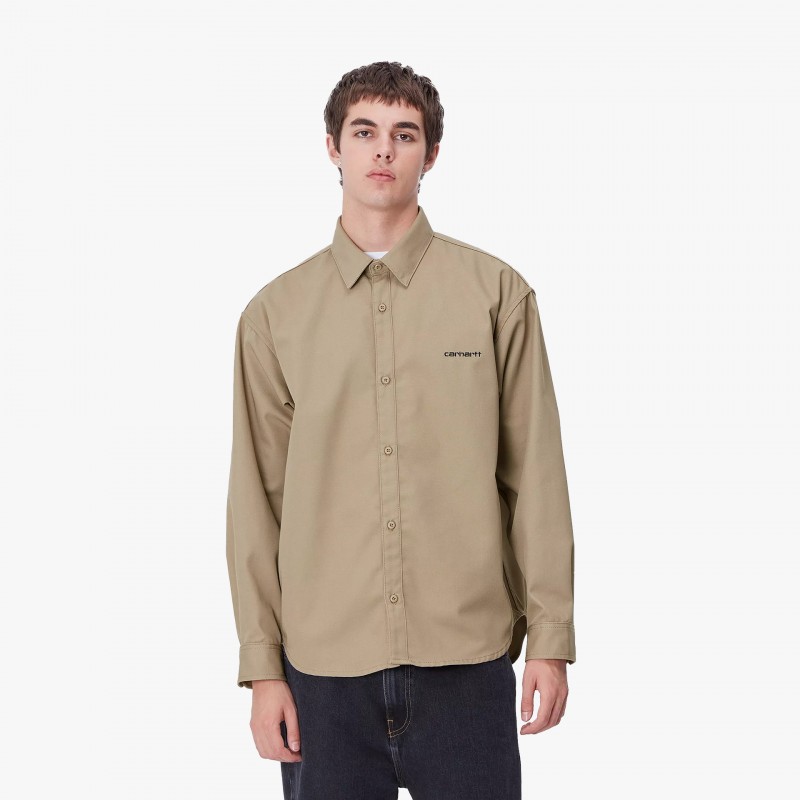 Carhartt L/S Module Script - I033768 0DK 01 - Fuxia, Urban Tribes United