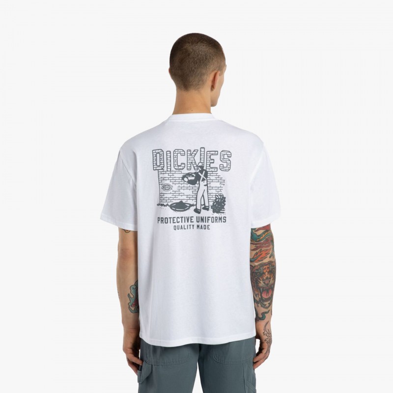 Dickies Bricklane SS - DK0A4Z8R 0WH - Fuxia, Urban Tribes United