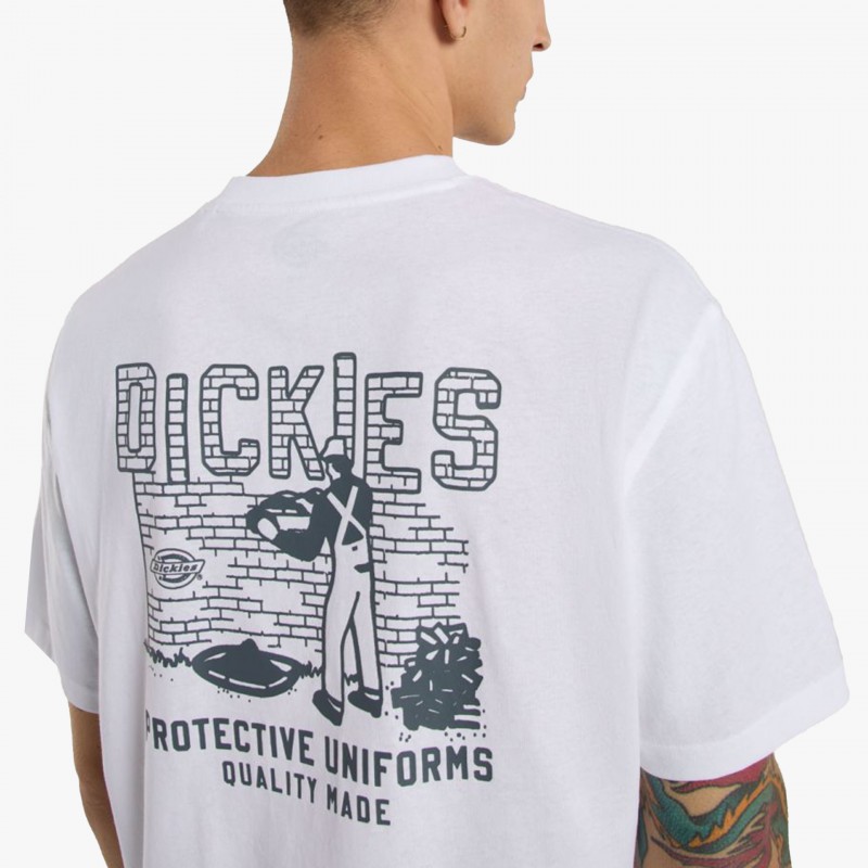 Dickies Bricklane SS - DK0A4Z8R 0WH - Fuxia, Urban Tribes United
