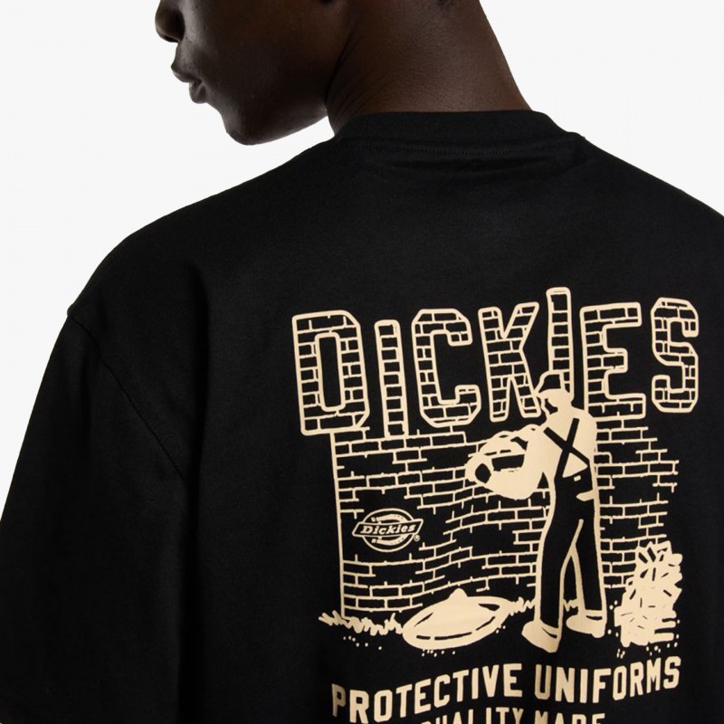 Dickies Bricklane SS - DK0A4Z8R BLK - Fuxia, Urban Tribes United