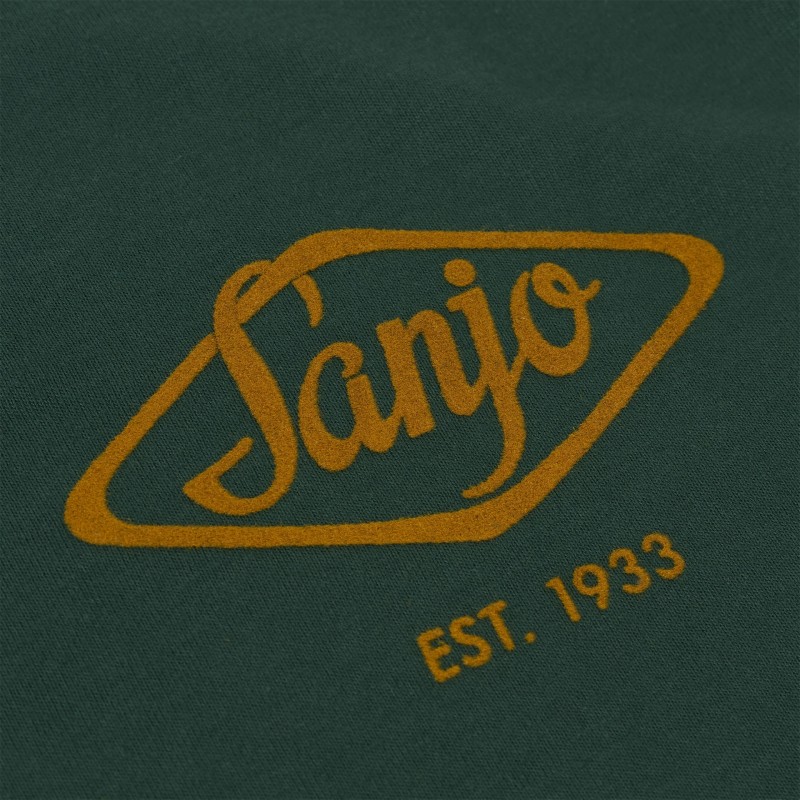 Sanjo Flocked Logo - SFLT COT 018 | Fuxia, Urban Tribes United