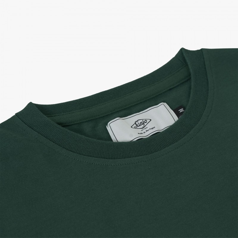 Sanjo Flocked Logo - SFLT COT 018 | Fuxia, Urban Tribes United