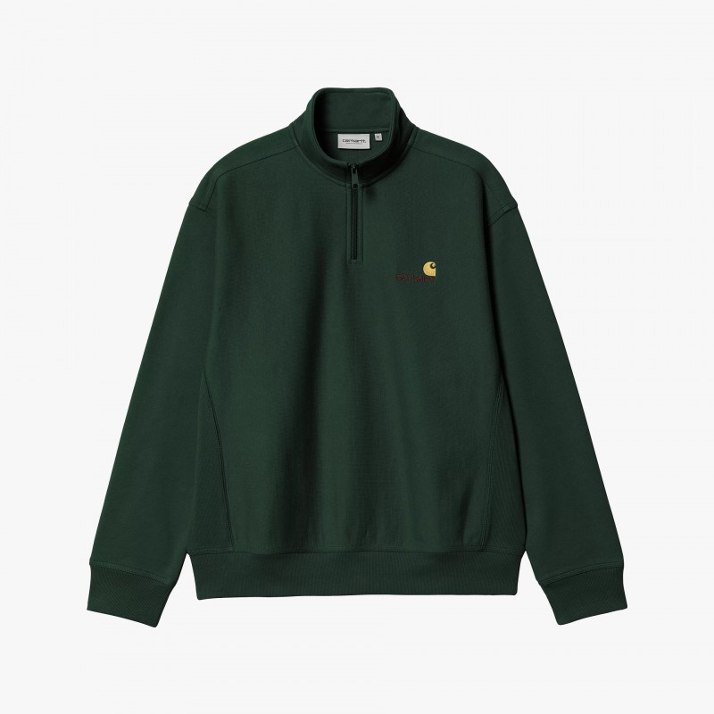 Carhartt WIP Half Zip American Script - I027014 CI XX - Fuxia, Urban Tribes United