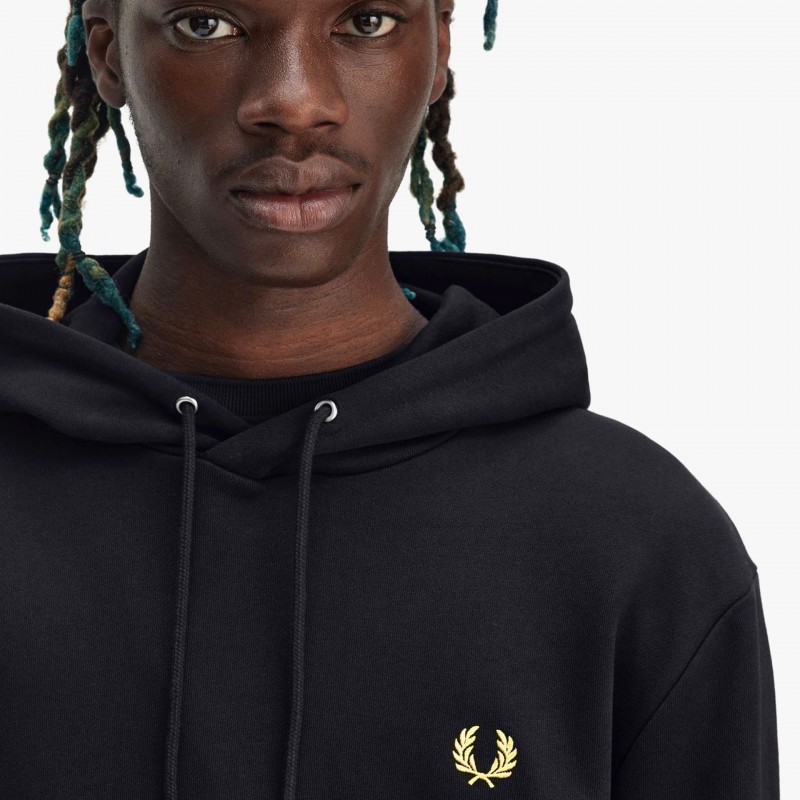Fred Perry Tipped Hooded - M2643 W53 - Fuxia, Urban Tribes United