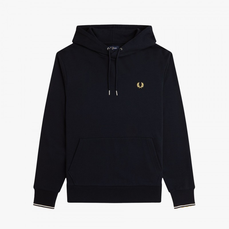 Fred Perry Tipped Hooded - M2643 W53 - Fuxia, Urban Tribes United