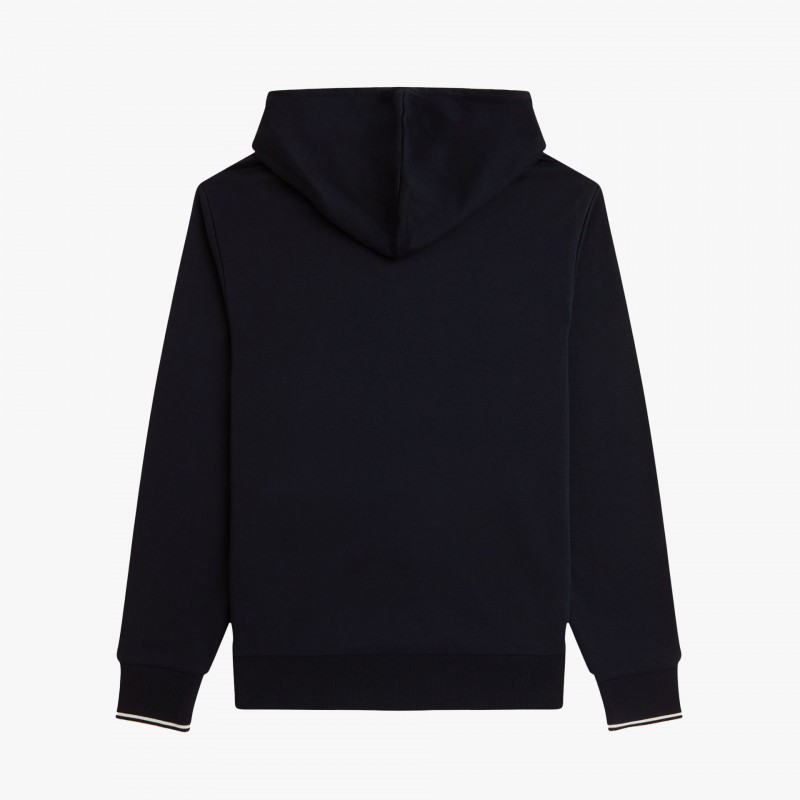 Fred Perry Tipped Hooded - M2643 W53 - Fuxia, Urban Tribes United