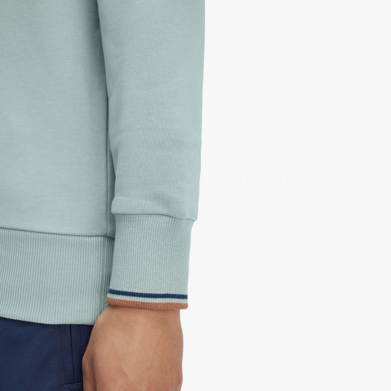 Fred Perry Crew Neck - M7535 X06 - Fuxia, Urban Tribes United