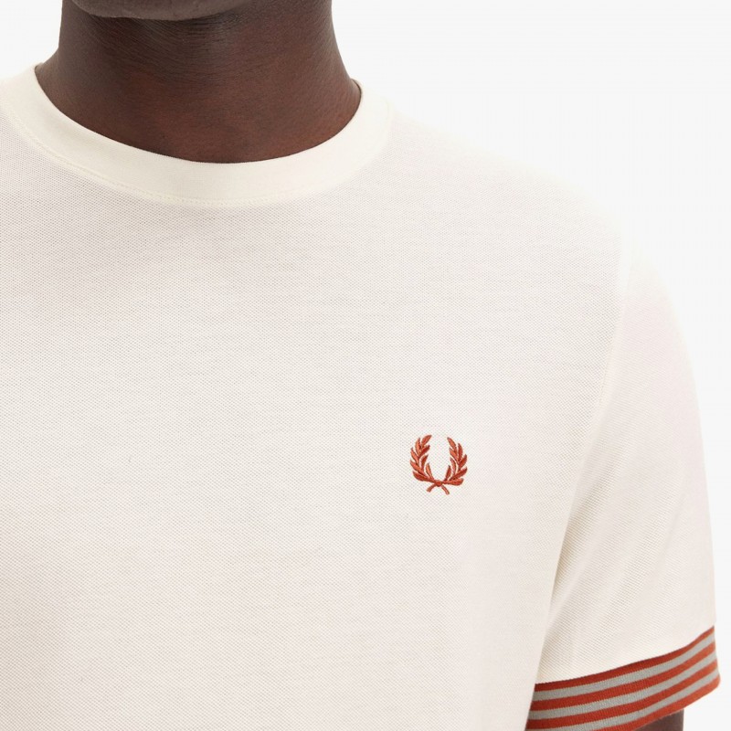 Fred Perry Striped Cuff - M7707 760 - Fuxia, Urban Tribes United
