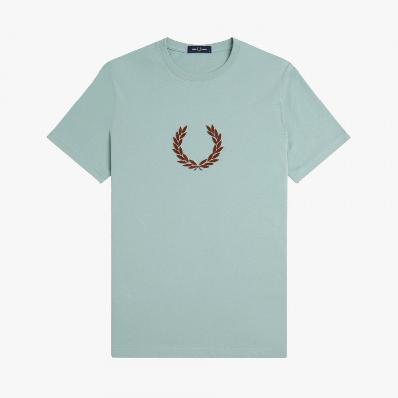 Fred Perry Textured Laurel Wreath - M8587 959 - Fuxia, Urban Tribes United